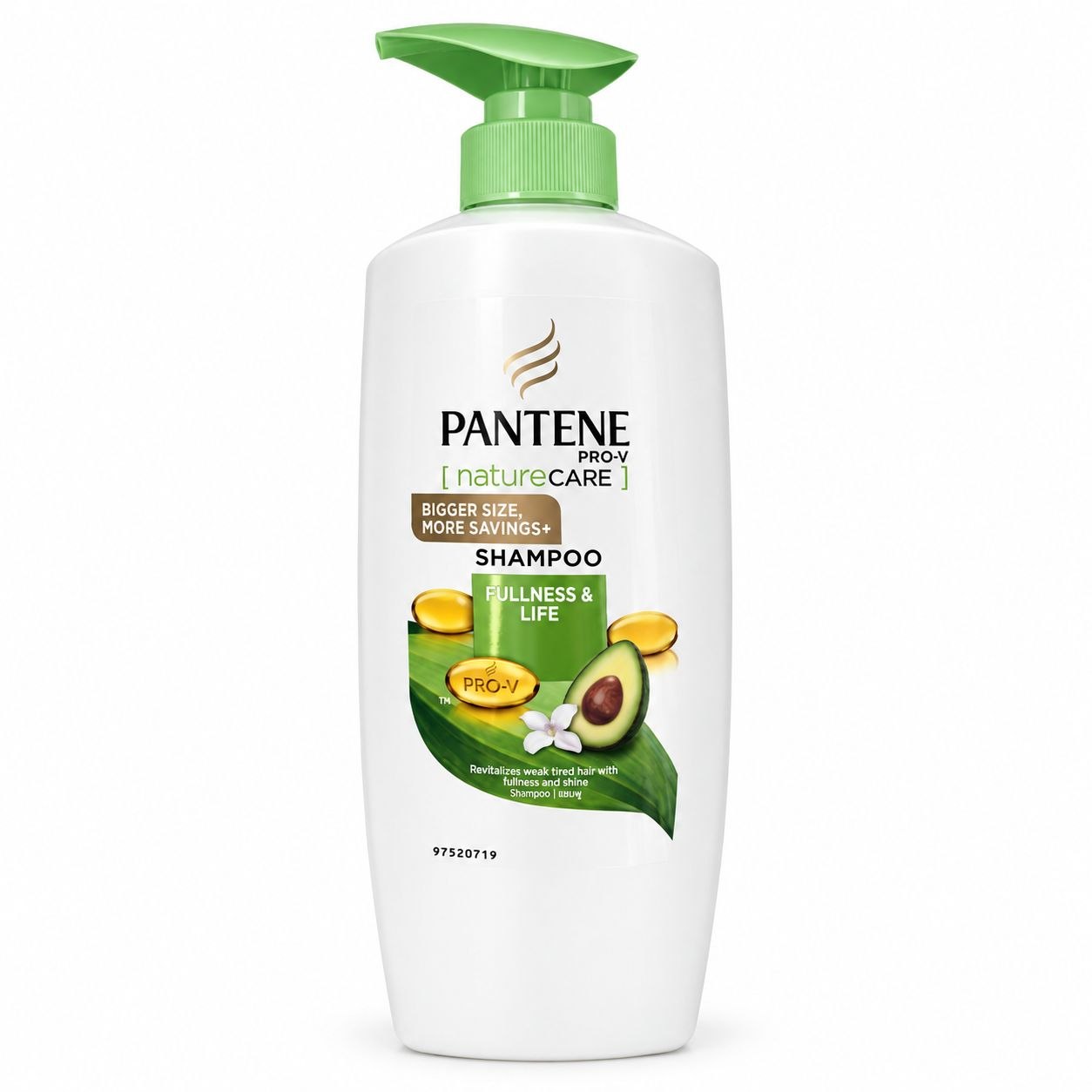 Pantene Fullness & Life шампунь 750 мл - Лицевая