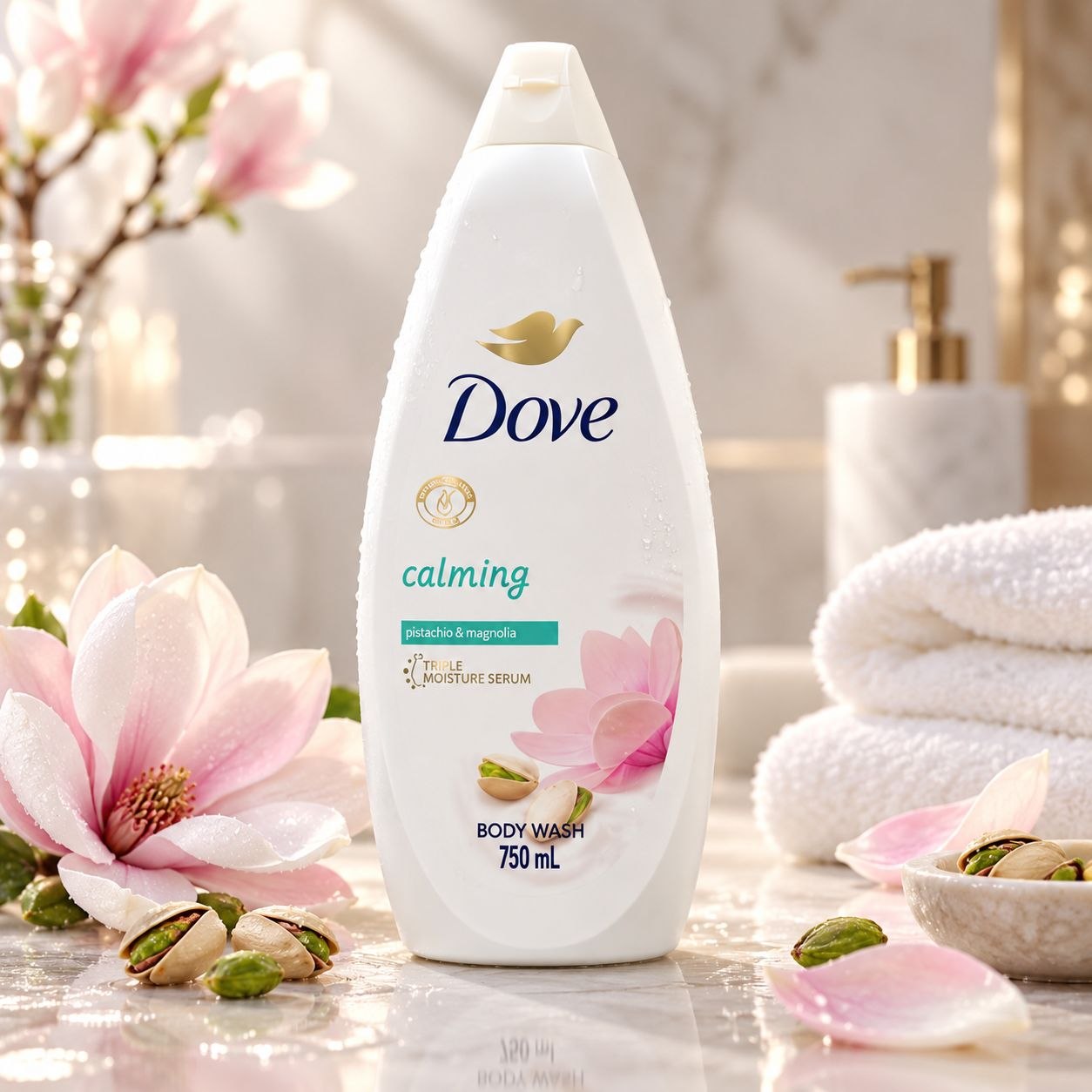 Dove Calming гель для душа 750 мл