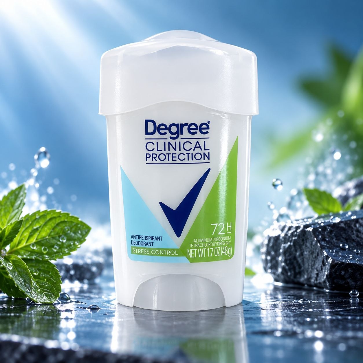 Degree Clinical Protection Stress Control антиперспирант 48 г