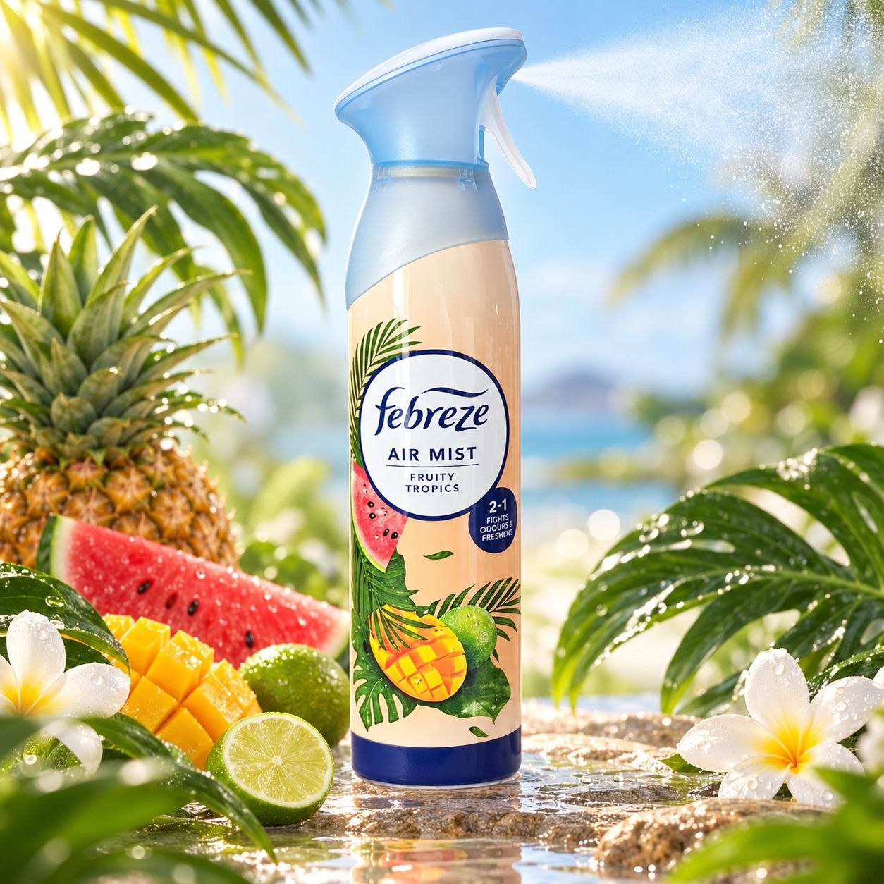 Febreze Fruit Tropics освежитель воздуха 185 мл