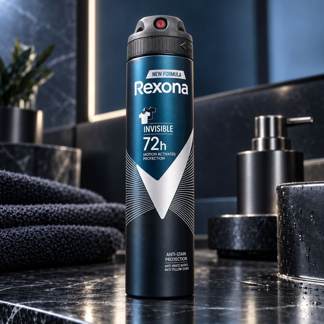 Rexona Men Antibacterial + Invisible спрей-антиперспирант 200 мл