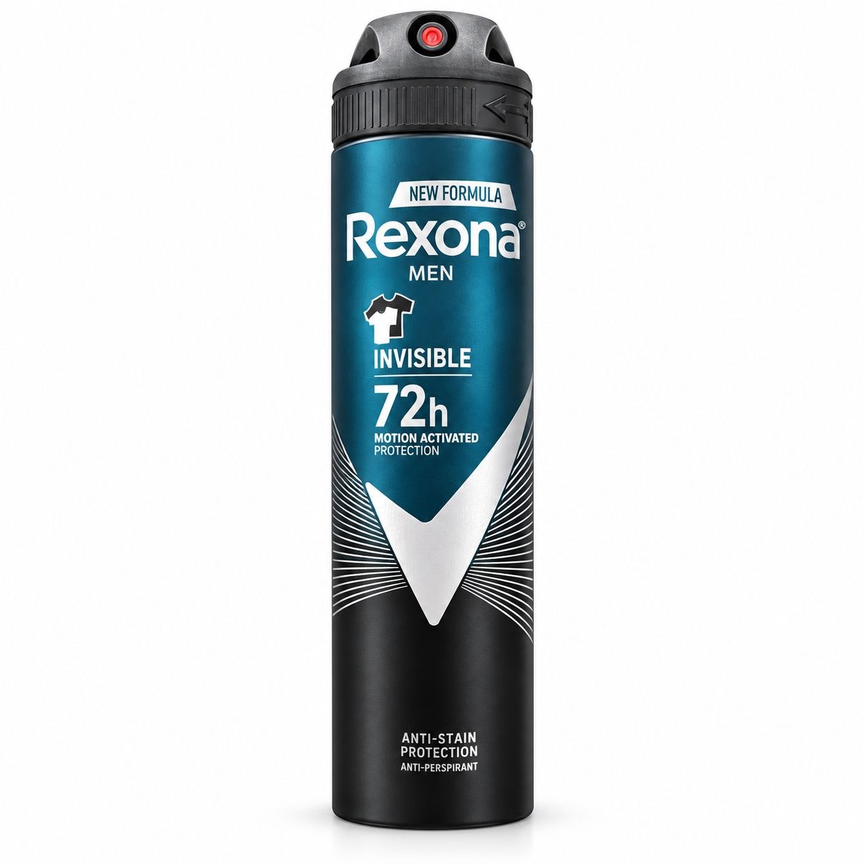 Rexona Men Antibacterial + Invisible спрей-антиперспирант 200 мл - Лицевая