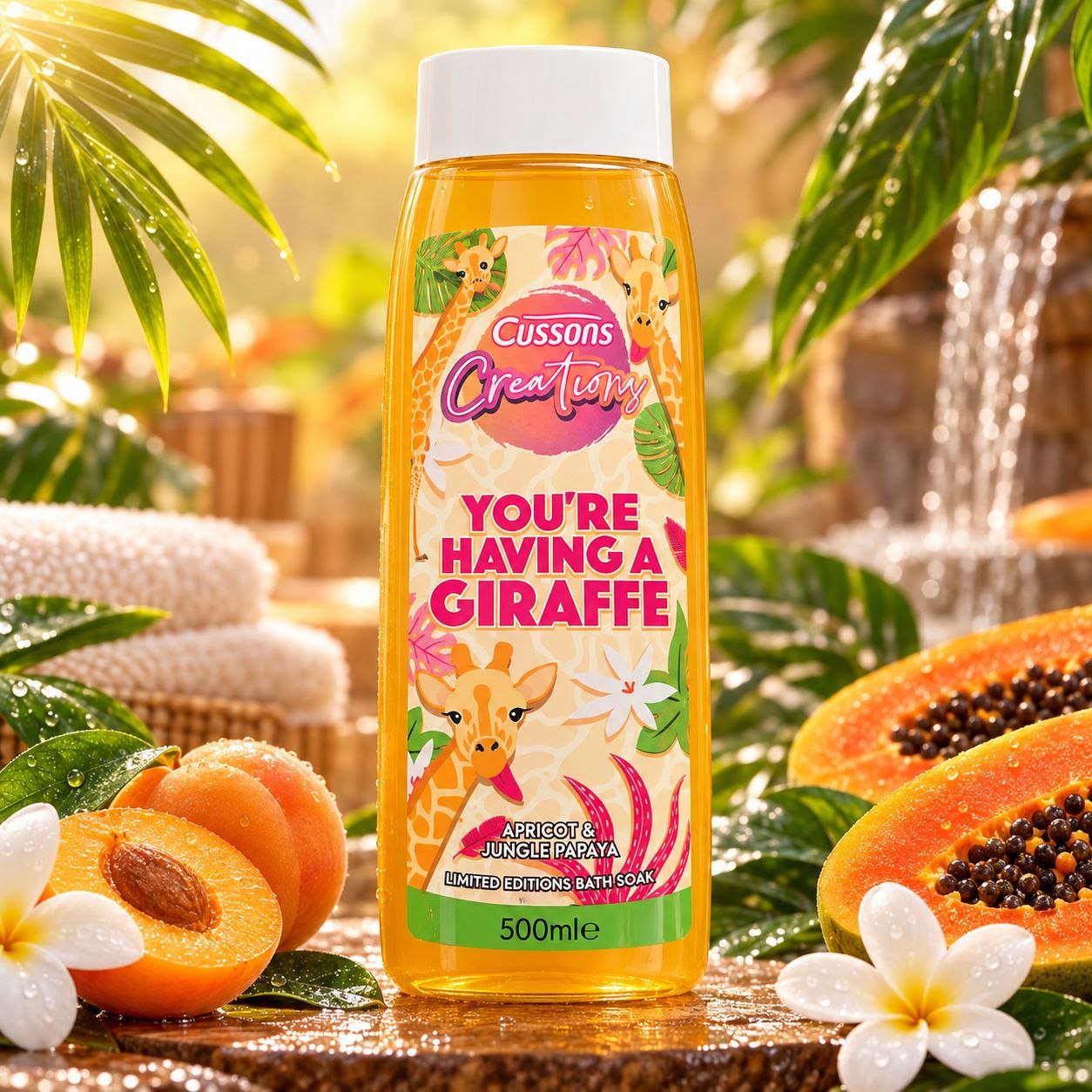 Cussons Creations Paradise Fruits пена для ванны 500 мл
