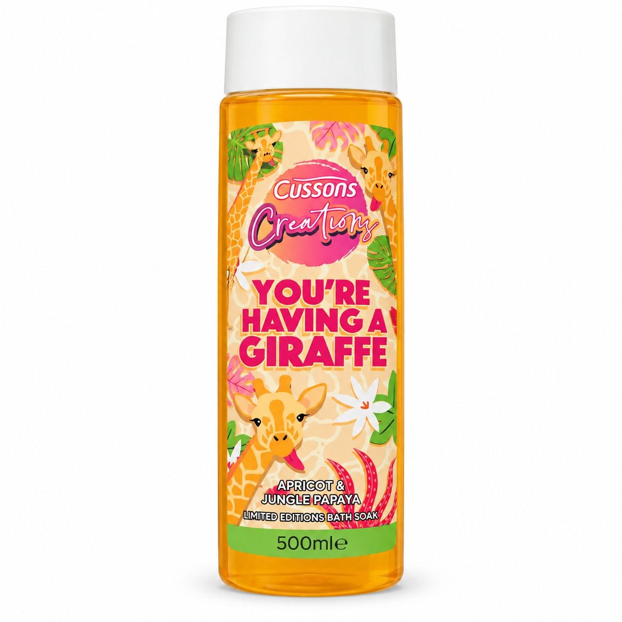 Cussons Creations Paradise Fruits пена для ванны 500 мл - Лицевая