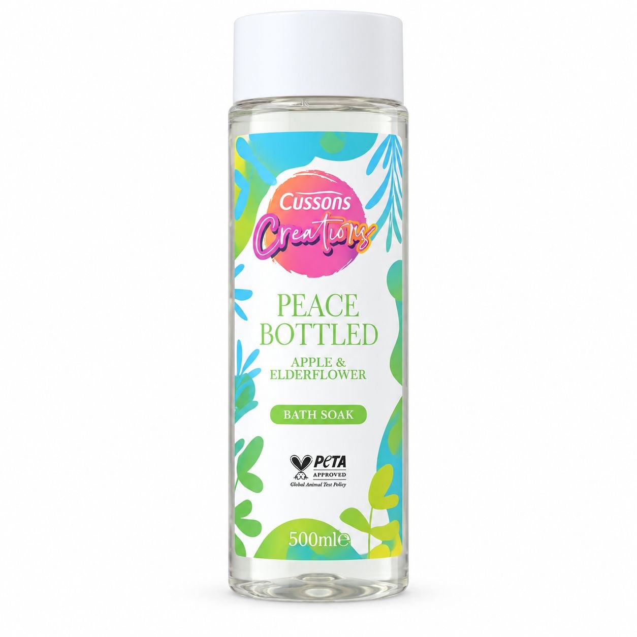Cussons Creations Peace Bottled Apple пена для ванны 500 мл - Лицевая
