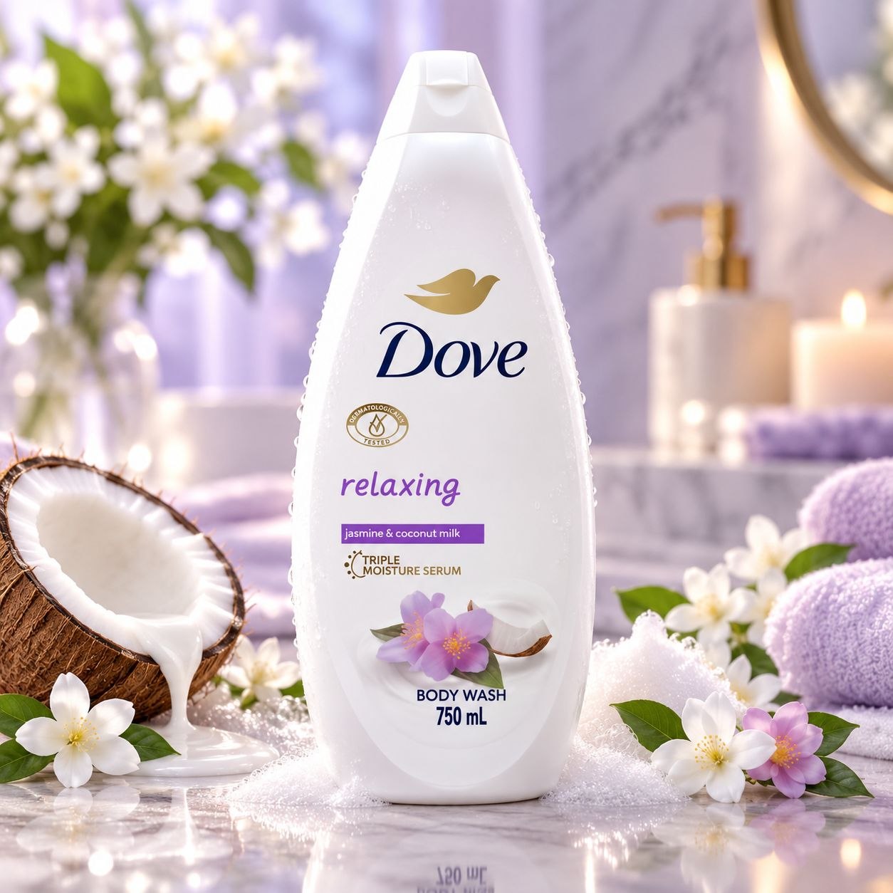Dove Relaxing гель для душа 750 мл