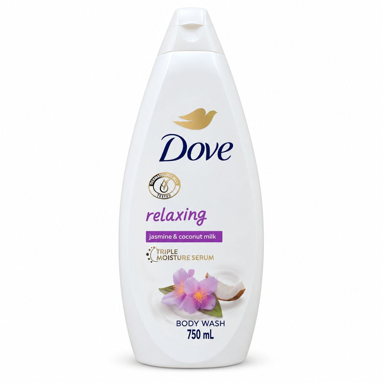 Dove Relaxing гель для душа 750 мл - Лицевая