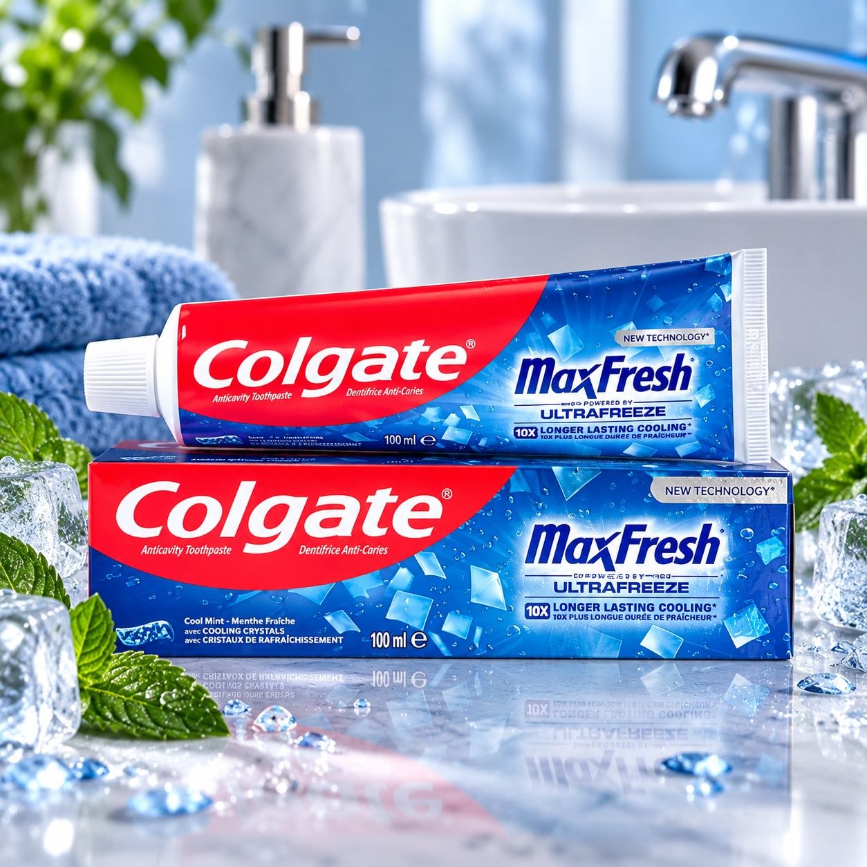 Colgate MaxFresh Cool Mint зубная паста 100 мл