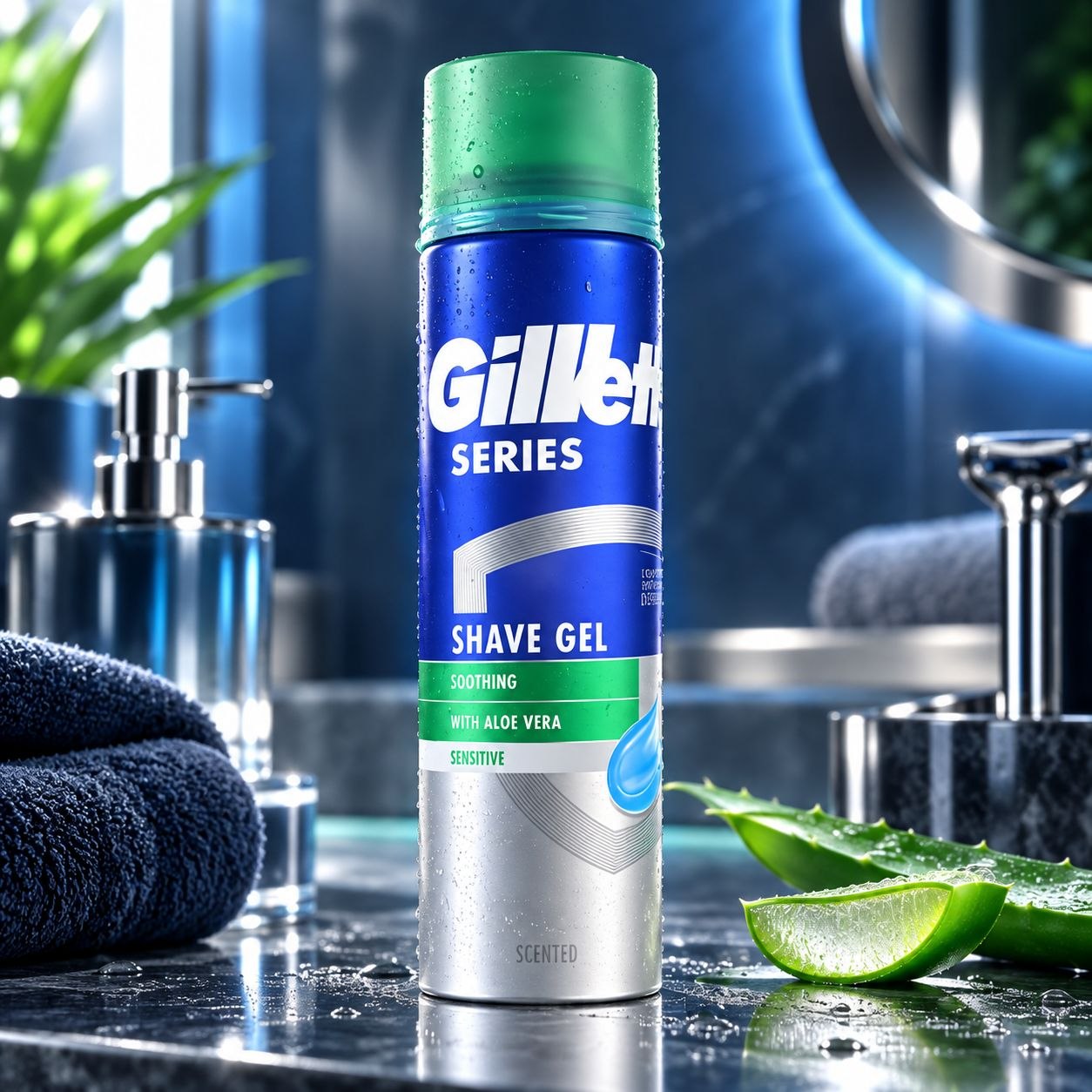 Gillette Sensitive гель для бритья 200 мл