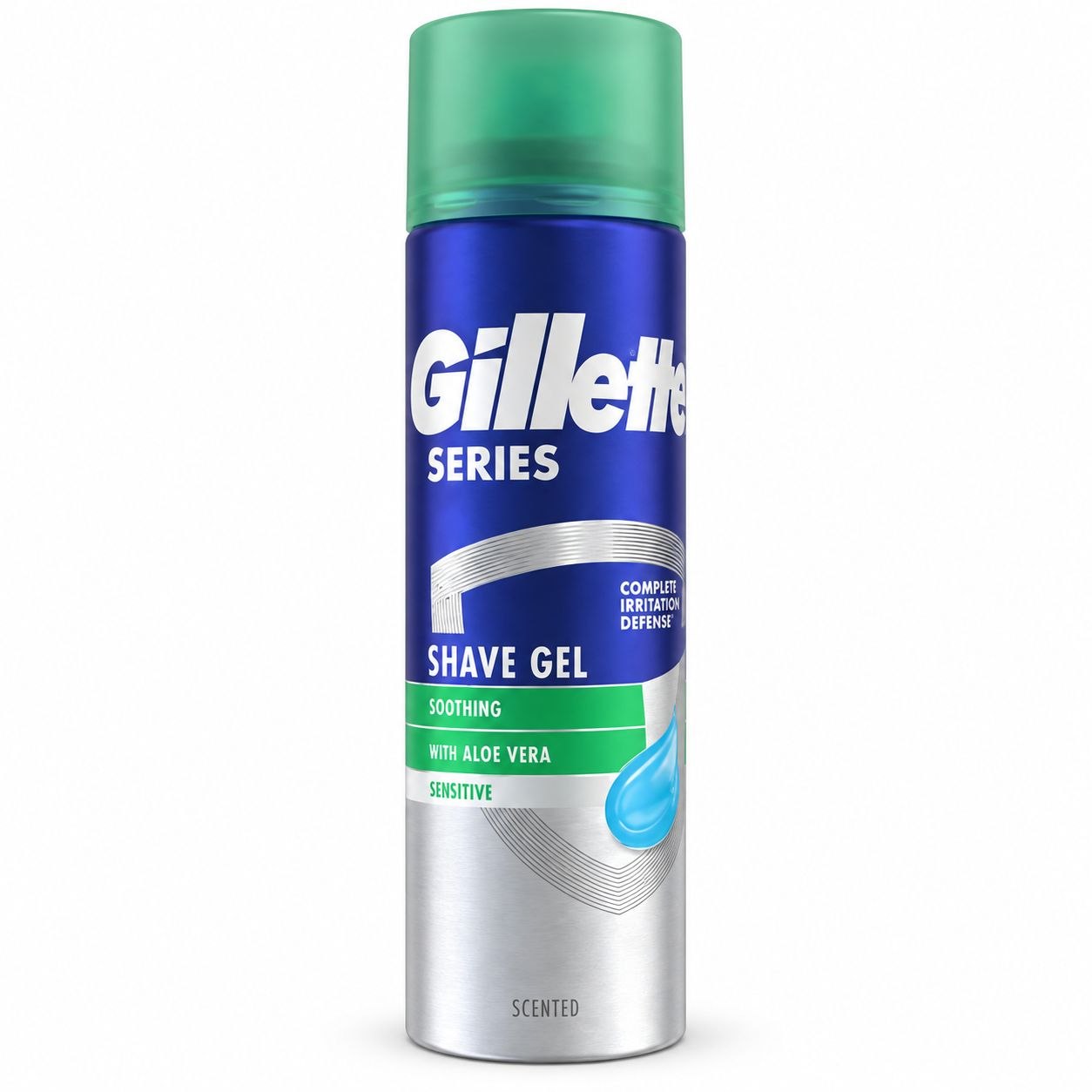 Gillette Sensitive гель для бритья 200 мл - Лицевая