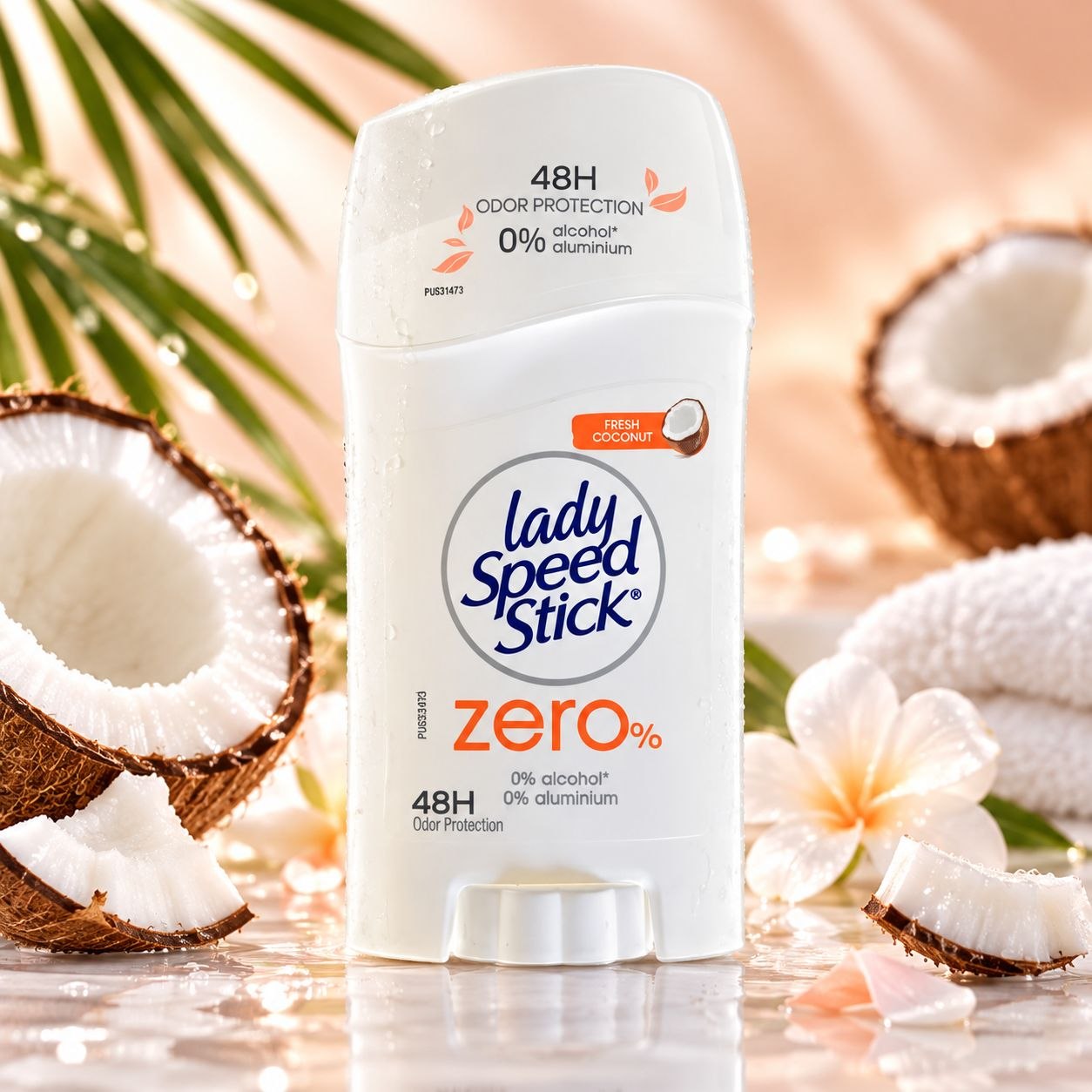 Lady Speed Stick Zero Fresh Coconut дезодорант-стик 40 г