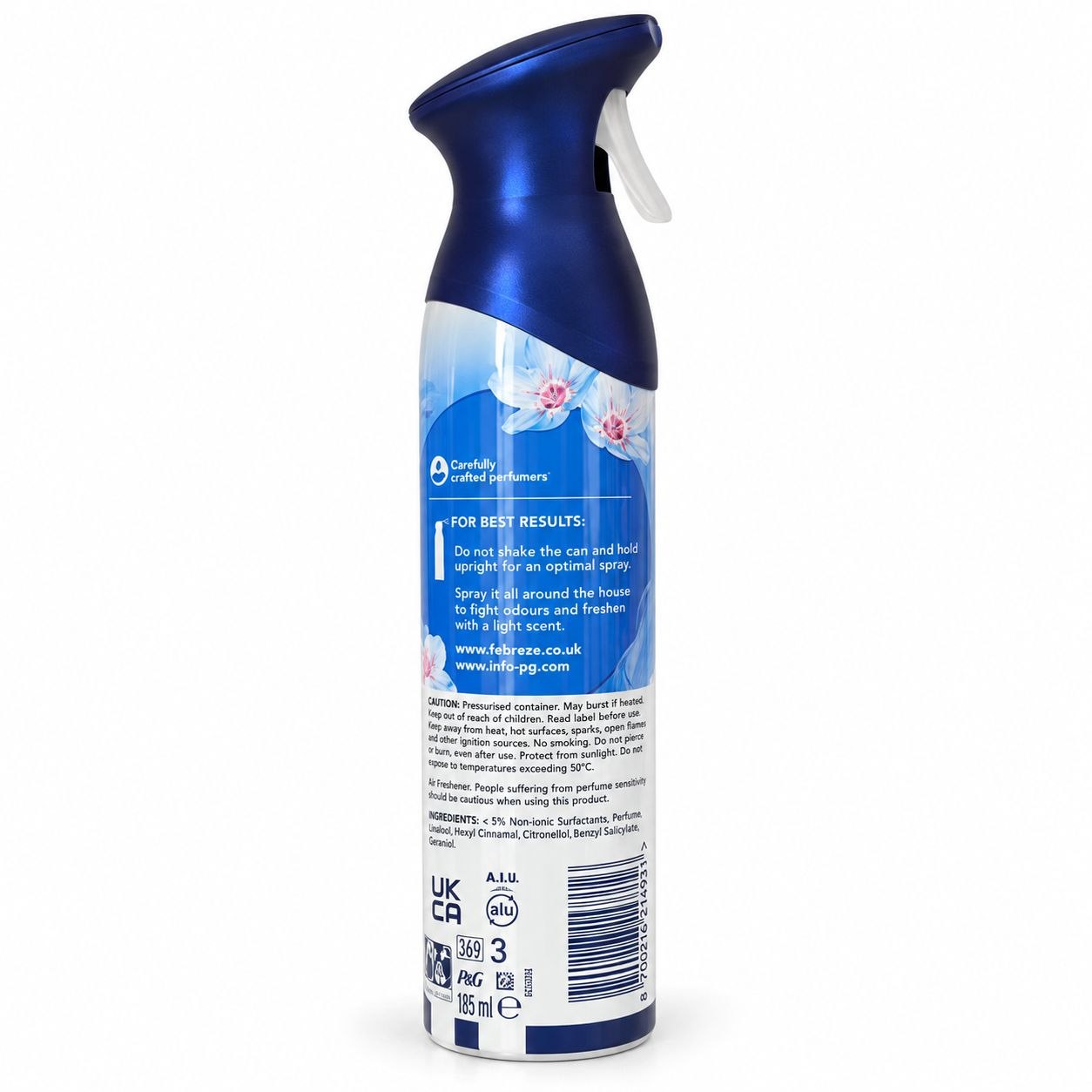 Febreze Spring Awakening освежитель воздуха 185 мл - Обратная