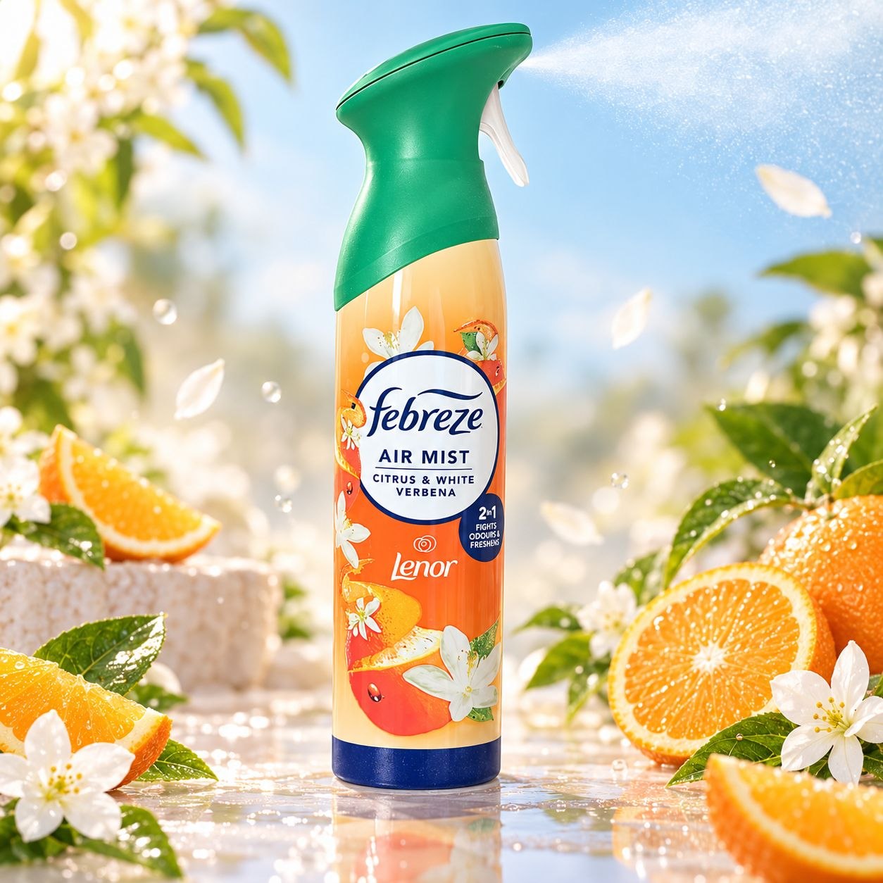 Febreze Citrus & White Verbena освежитель воздуха 185 мл