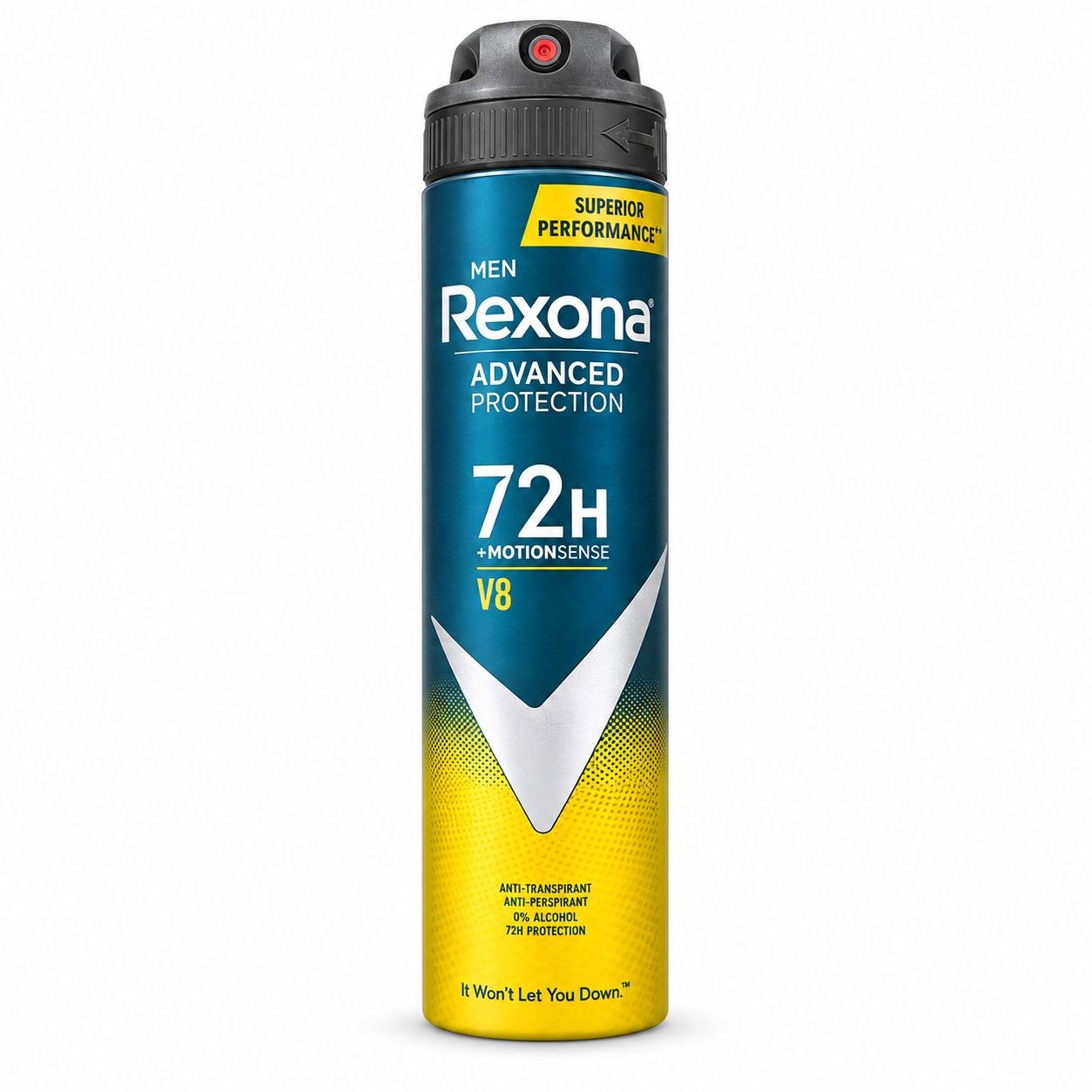 Rexona Men V8 спрей-антиперспирант 200 мл - Лицевая