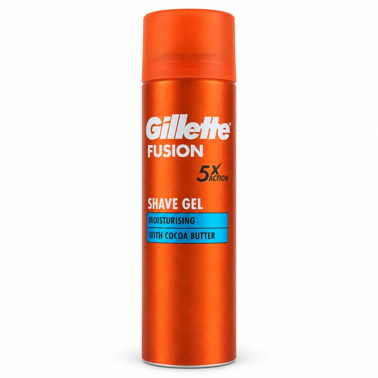 Gillette Fusion Moisture гель для бритья 200 мл - Лицевая