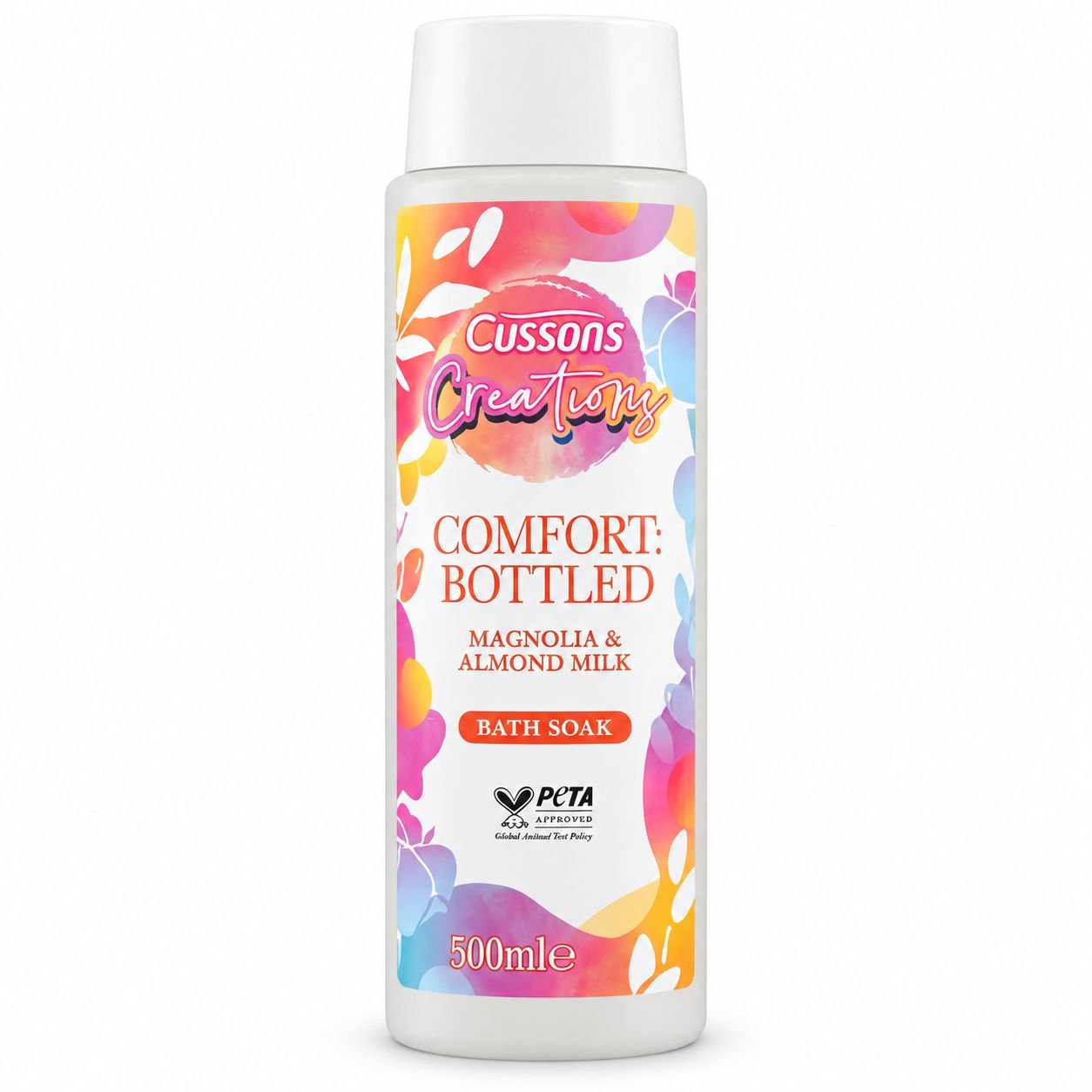 Cussons Creations Magnolia & Almond Milk пена для ванны 500 мл - Лицевая