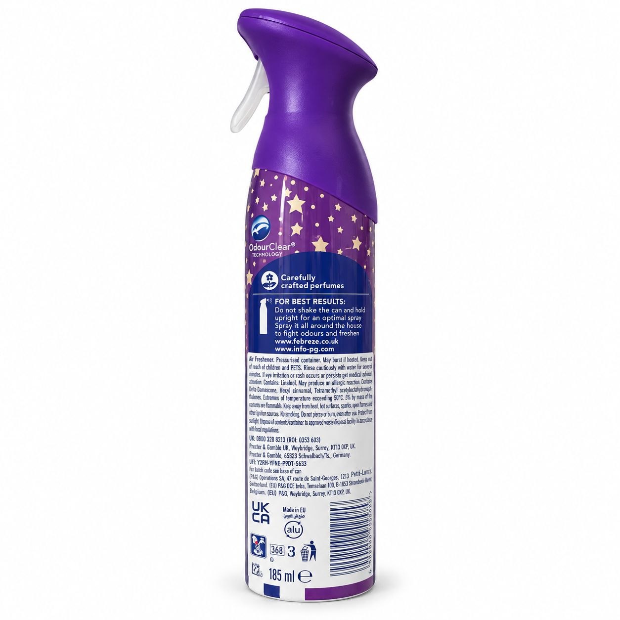Febreze Sugarplum освежитель воздуха 185 мл - Обратная