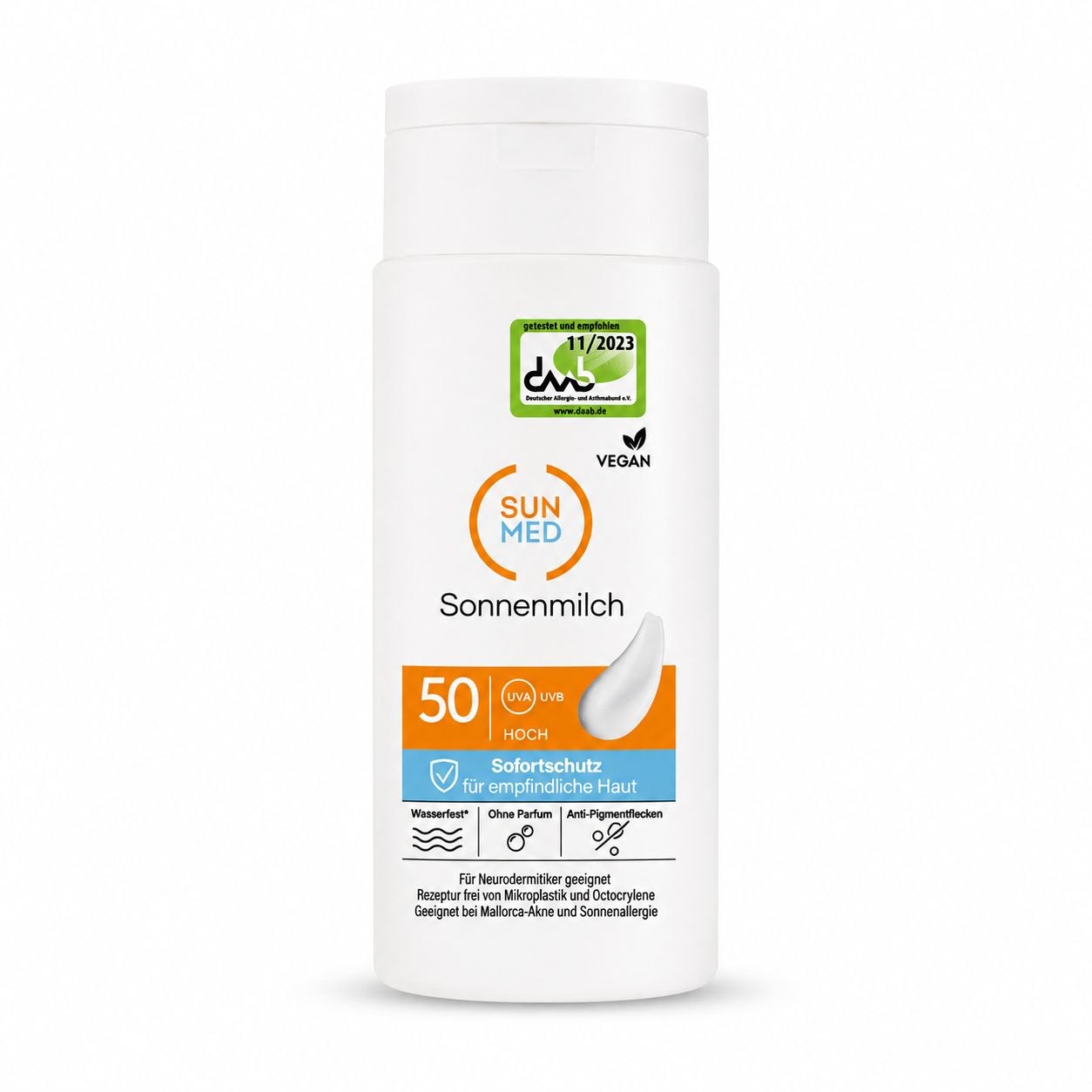 SunMed Sunblock Lotion SPF50 200 мл - Лицевая