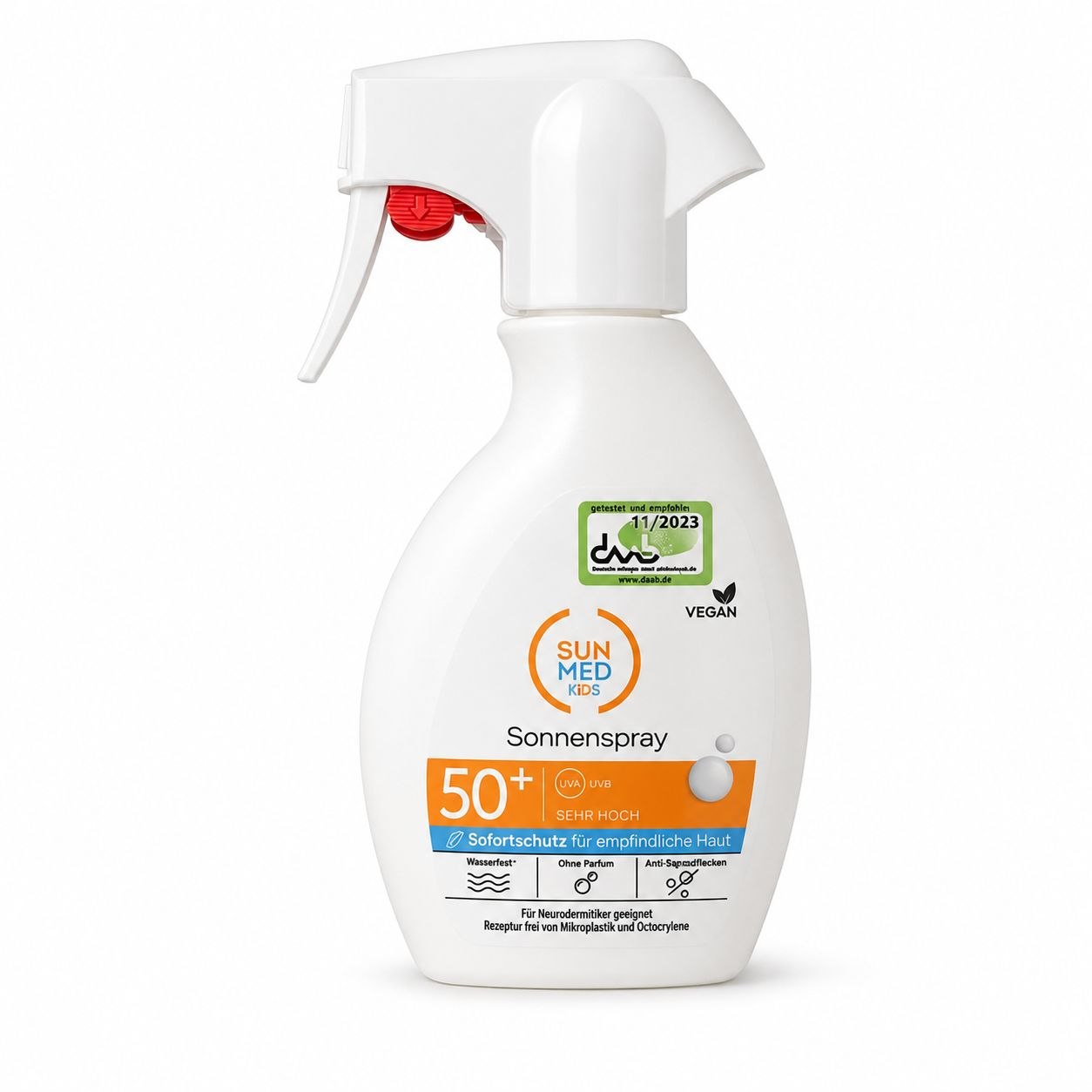 SunMed Sunblock Spray SPF50 220 мл Kids - Лицевая