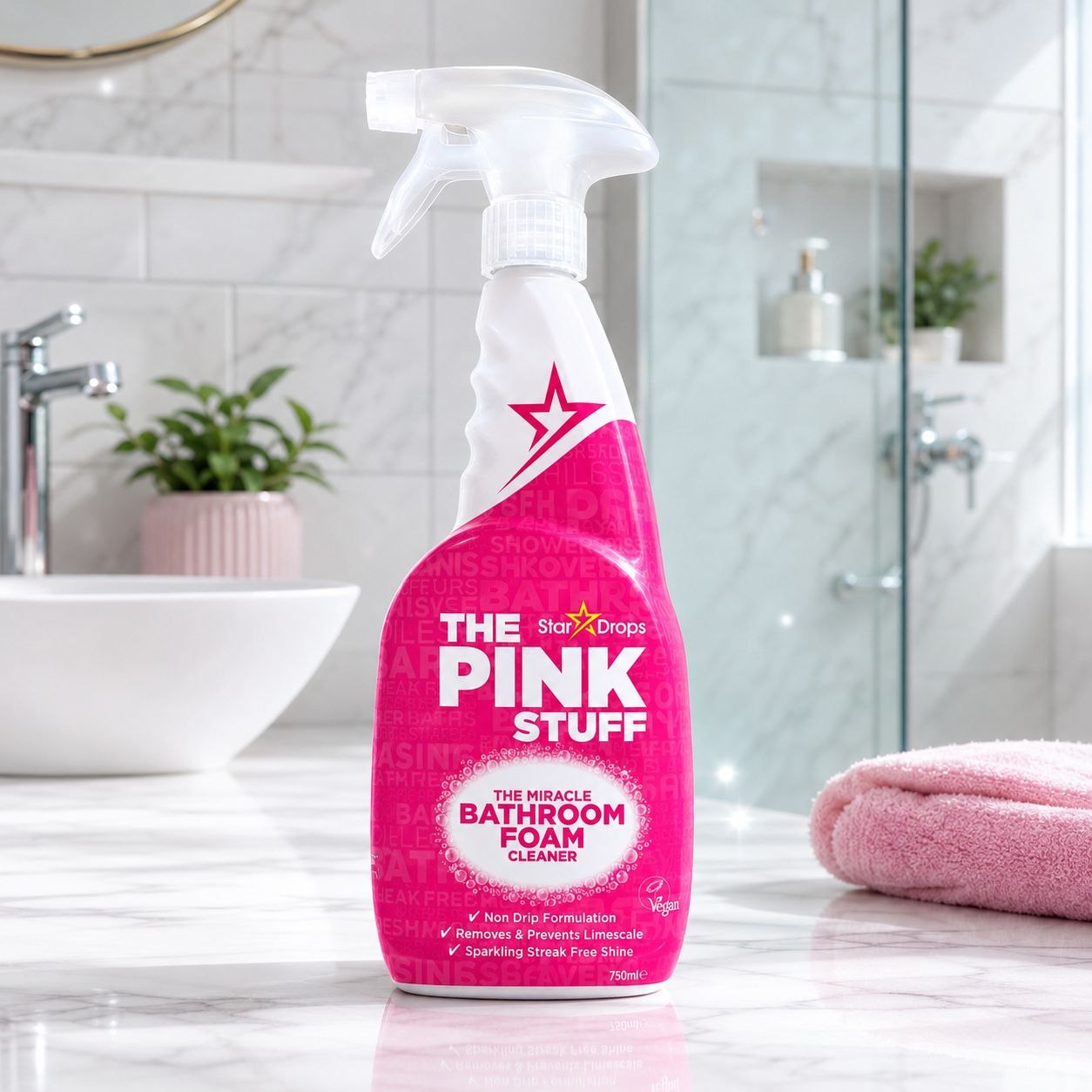 THE PINK STUFF Bathroom Cleaner (750ml)