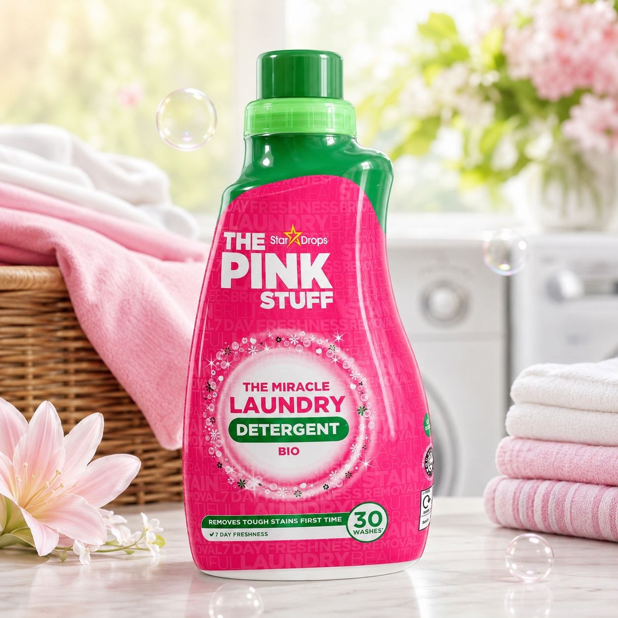 THE PINK STUFF Laundry Liquid (960ml) BIO