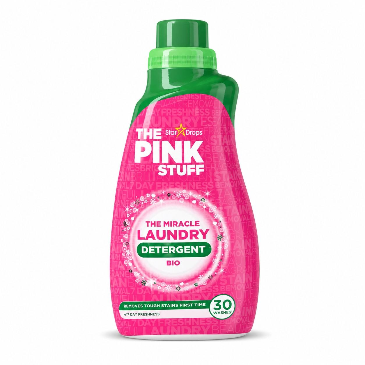THE PINK STUFF Laundry Liquid (960ml) BIO - Лицевая