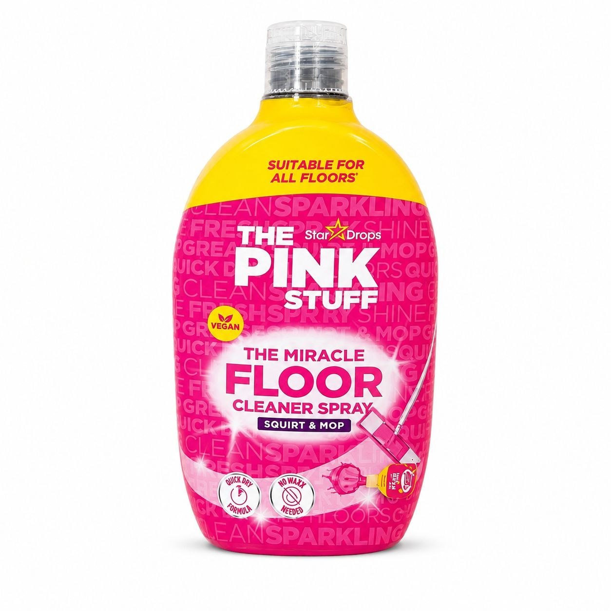 THE PINK STUFF Floor Cleaner Sprey (750ml) - Лицевая