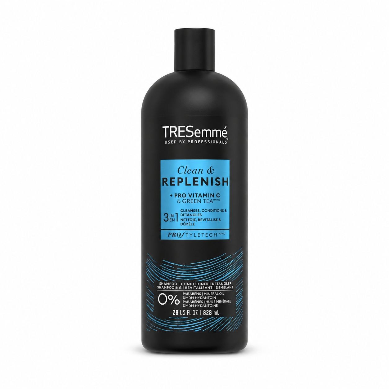 TRESemmé Clean & Replenish шампунь 828 мл - Лицевая